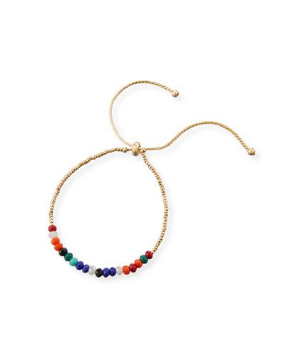 Crystal Slider Bracelet, Dark
