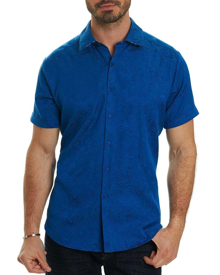 Gypsy Tonal Jacquard Short-sleeve