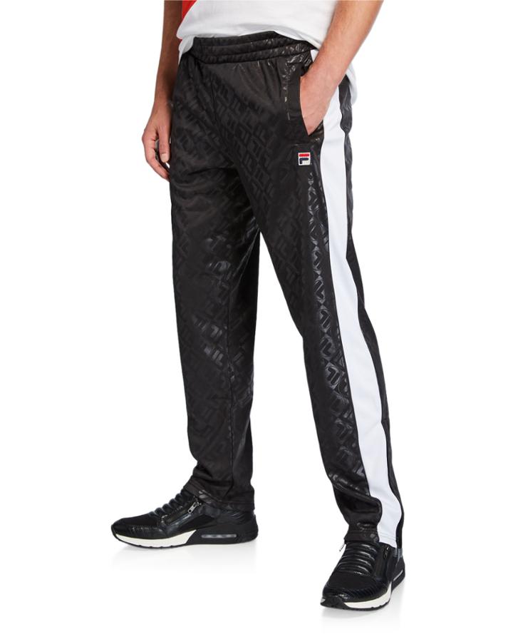 Men's Reggie Embossed Track Pants