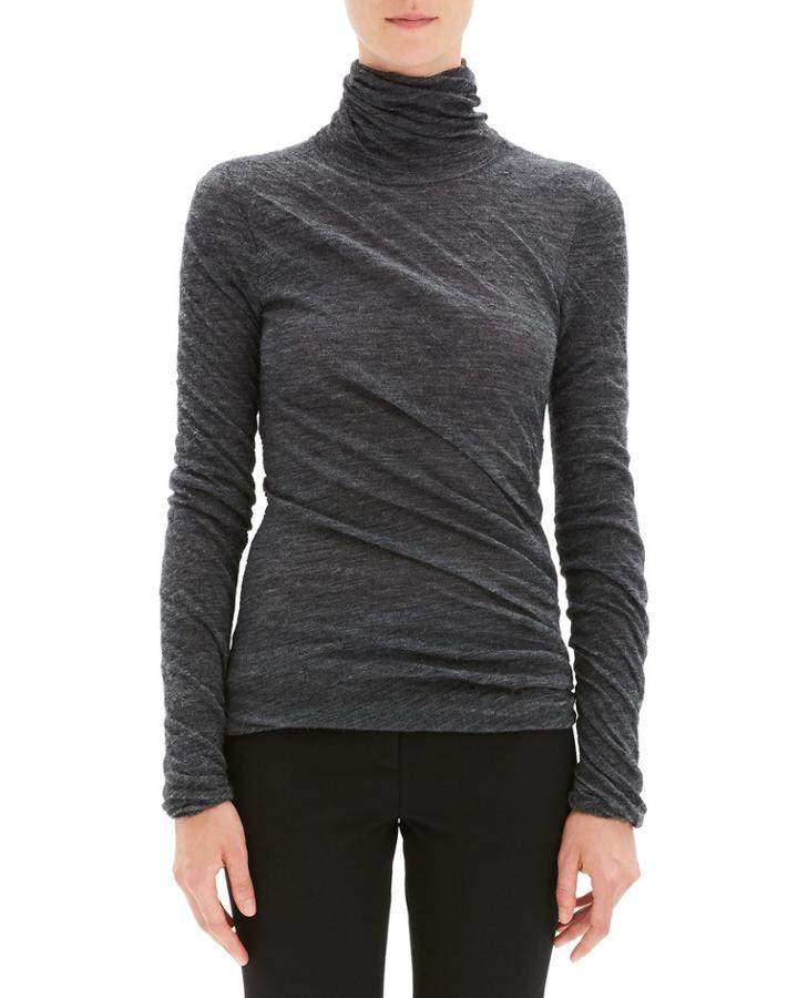 Twisted Turtleneck Alpaca
