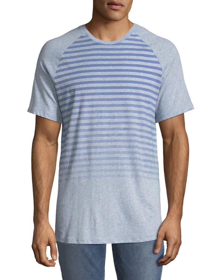 Men's Chillax Striped Raglan-sleeve T-shirt