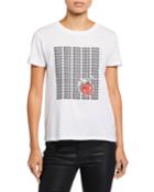 Red Cherry Graphic Print T-shirt