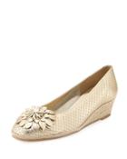 Mae Perforated Demi-wedge Pump, Yute