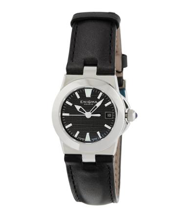 26mm Date Watch W/ Leather