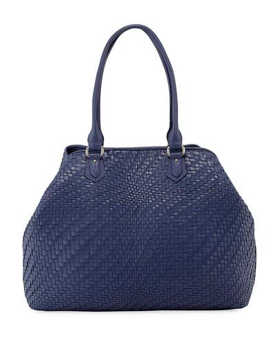 Lena Ii Woven Tote Bag