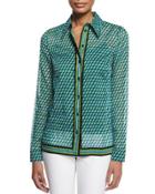 Deco-print Button-down