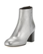 Drea Metallic Leather Booties