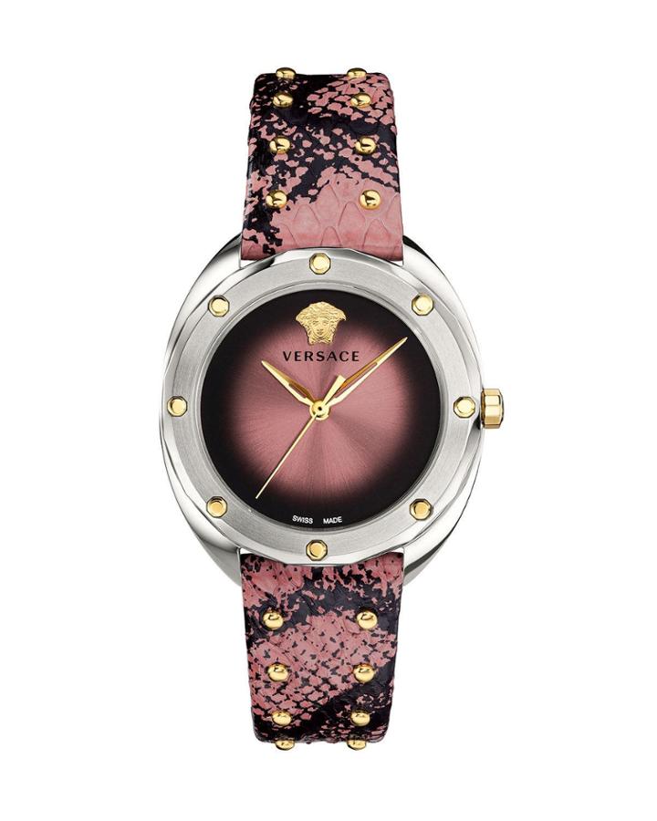38mm Shadov Leather Watch,