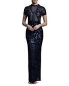 Rosie Half-sleeve Gown