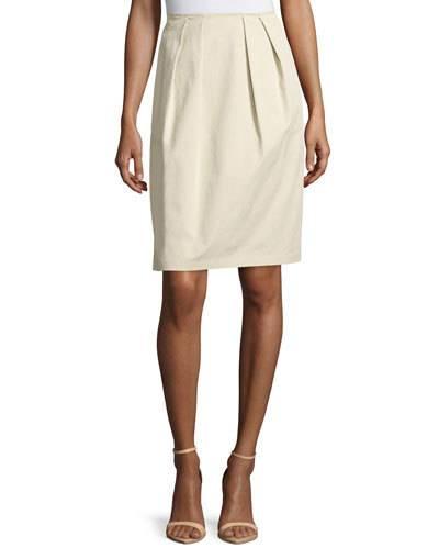 Pleated A-line