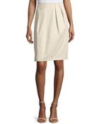 Pleated A-line