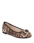 Connie Leopard Ballerina Flats