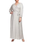 Plus Size Faux-wrap