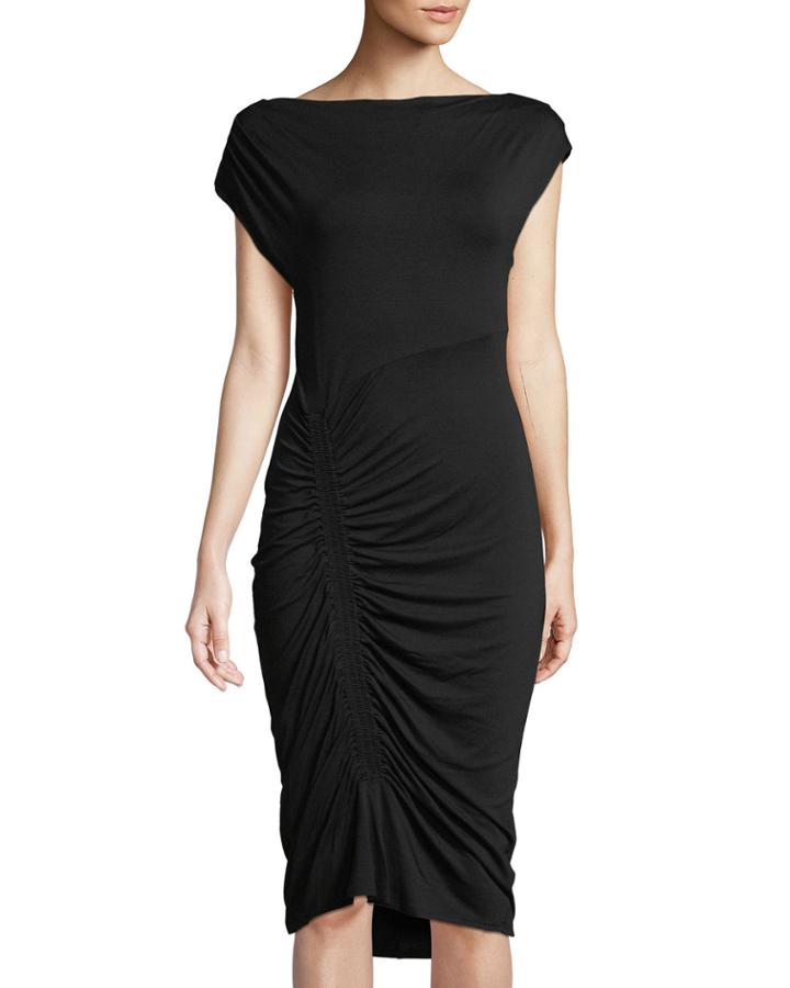 Ruched-skirt
