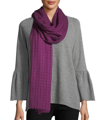 Cashmere Open-weave Fringe