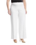 Kenmare Havana Wide-leg Linen Pants,