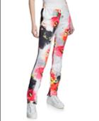 Abstract-print Cigarette Track Pants
