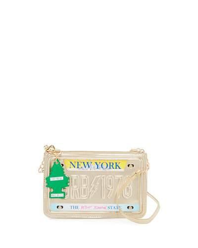 Kitsch License Crossbody Bag, Pewter