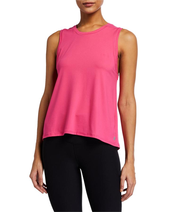Vented Back Tank Tee