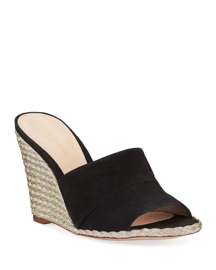 Slidewalk Metallic Wedge Espadrilles