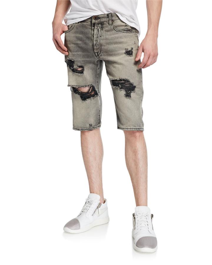 Men's Distressed Jean