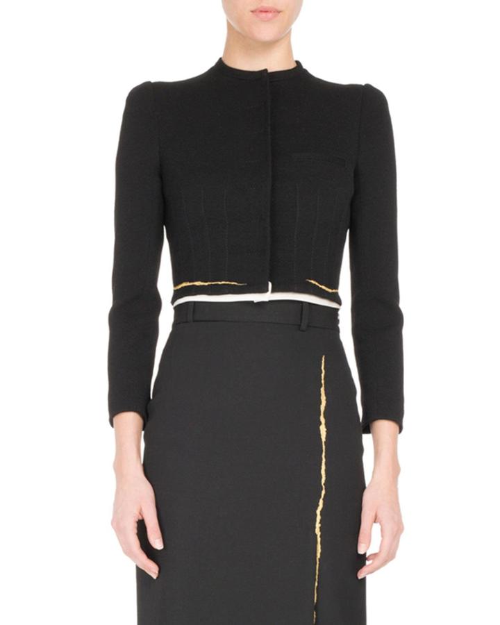 Goldstreak Cropped Jacket