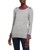 Slit-cuff Pullover