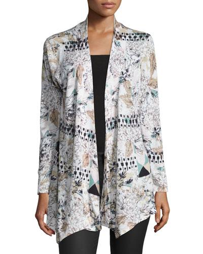 Louvre Floral-print Cardigan,