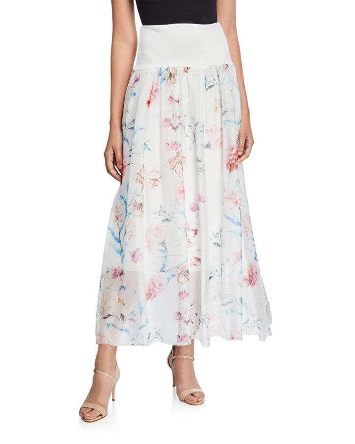 Floral-print Convertible