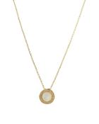 Audrey Mother-of-pearl Button Pendant Necklace