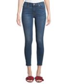 Gwenevere Knee-hole Skinny Ankle Jeans