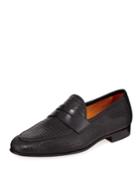 Men's Camerino Lizard-stamped Penny