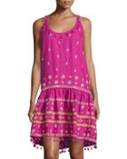 Zulema Pom-hem Dress, Orchid