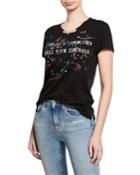 Beaded Tee With