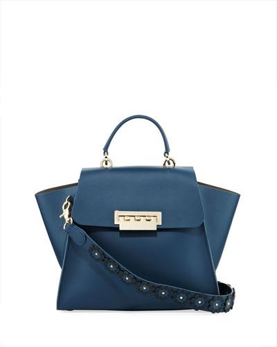 Eartha Iconic Crossbody Bag W/ Flower Appliqu&eacute;
