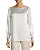 Marisole Long-sleeve Bateau-neck