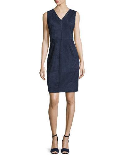 Annmarie Sleeveless Suede