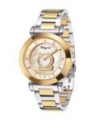 36mm Minuetto Two-tone Ip Watch With Bracelet