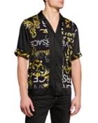 Men's Satin Baroque Logo