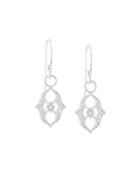18k Small Genova Diamond Dangle & Drop Earrings