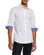 Men's Trim-fit Stretch Print