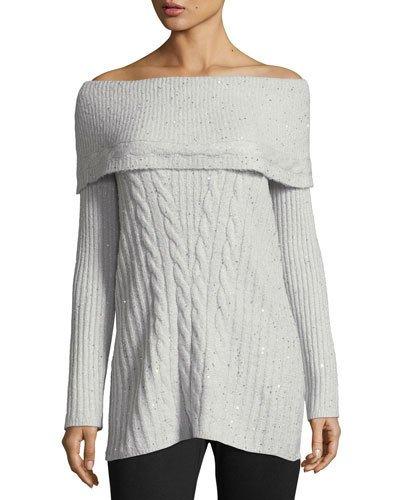 Marilyn Off-the-shoulder Sequined