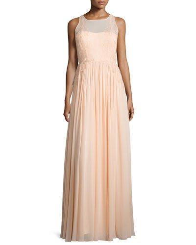 Penelope Sleeveless A-line Gown