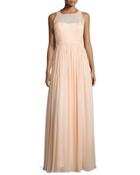 Penelope Sleeveless A-line Gown