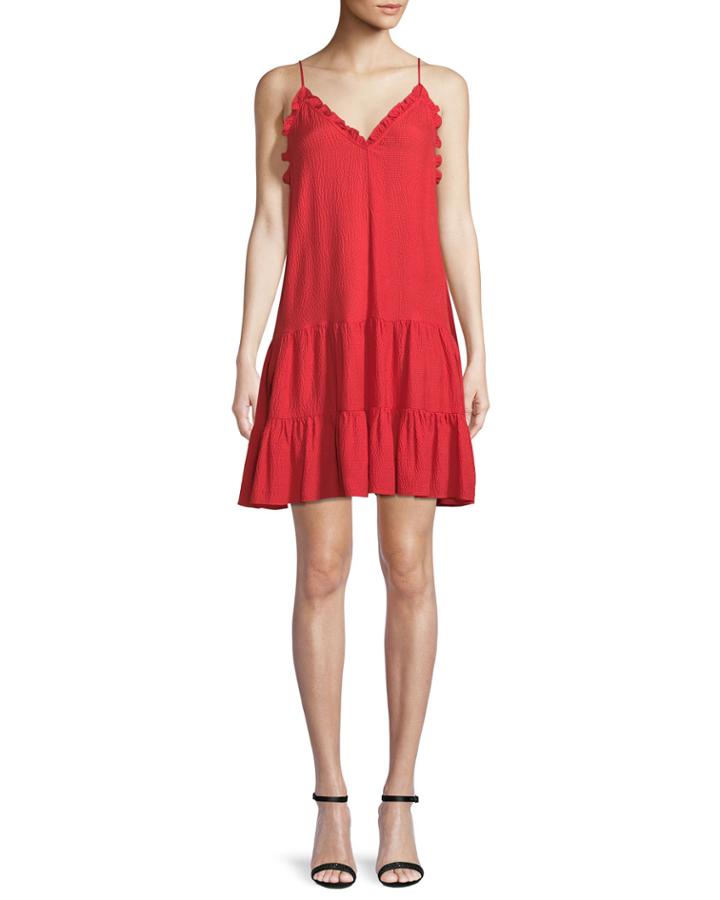 V-neck Sleeveless Silk