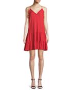 V-neck Sleeveless Silk