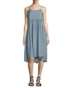 The Tea Time Dot-print Dress, Weeping Dot