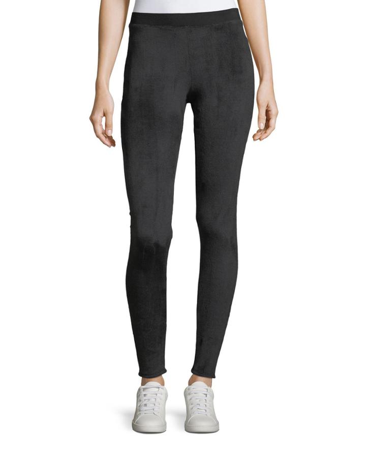 Velour Yoga Performance Tights