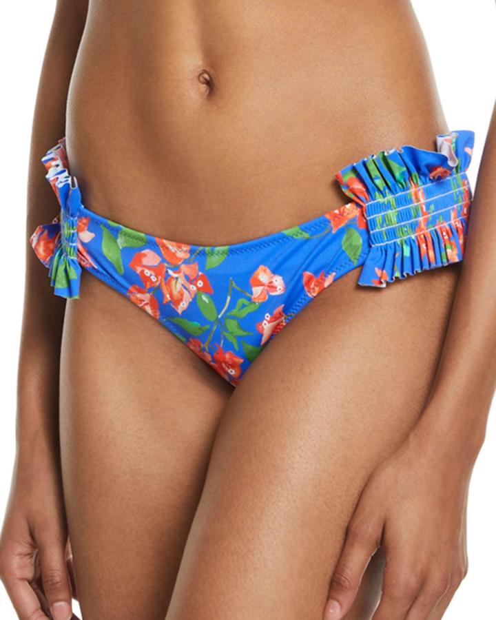 Adros Floral Ruffle Hipster Bikini Bottom