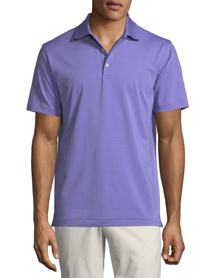 Men's Halford Stripe Jersey Polo